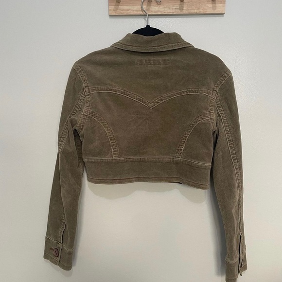 Vintage Cropped Corduroy Jacket - Picture 2 of 3